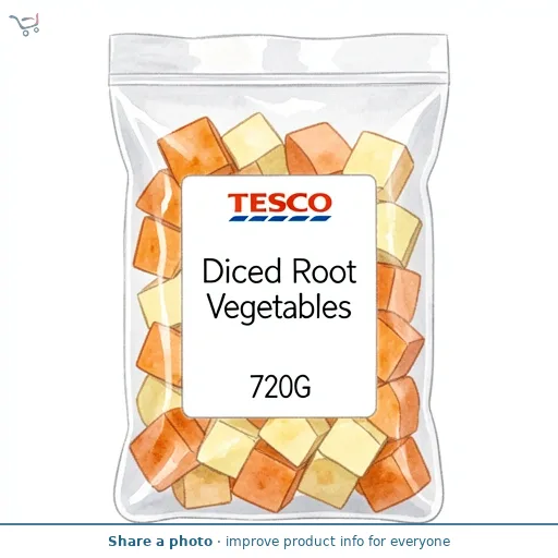 Tesco Diced Root Vegetables 720G