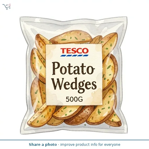 Tesco Potato Wedges 500G