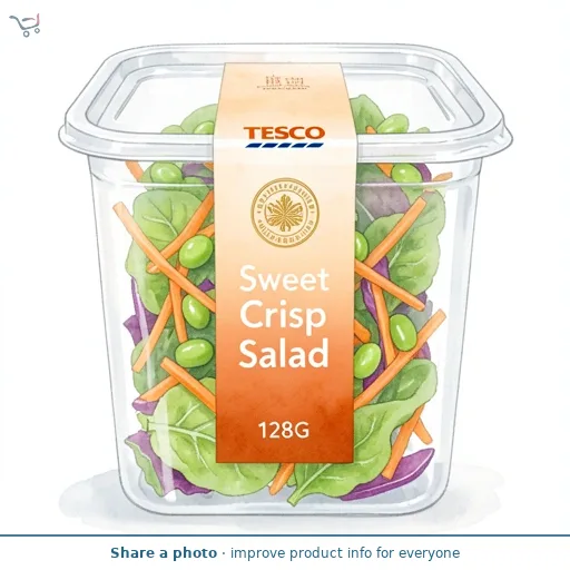Tesco Sweet Crisp Salad 128G