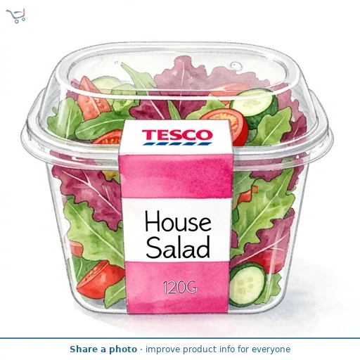 Tesco House Salad 120G