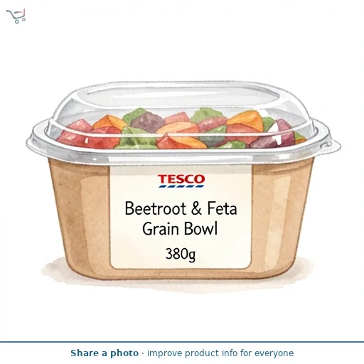 Tesco Beetroot & Feta Grain Bowl 380g
