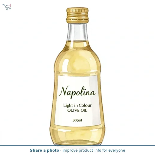 Napolina Light in Colour Olive Oil 500ml