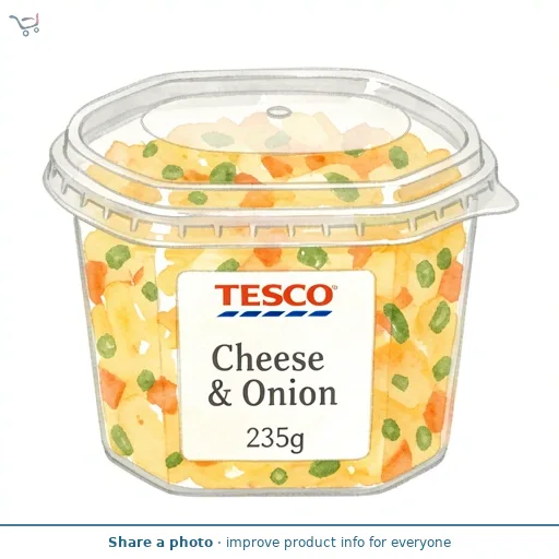 Tesco Cheese & Onion 235g