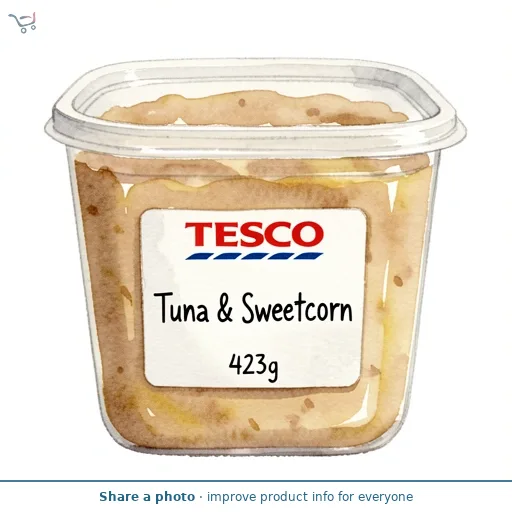 Tesco Tuna & Sweetcorn 423g