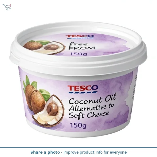 Tesco Free From Coconut Oil Alternative to Soft Cheese 150g