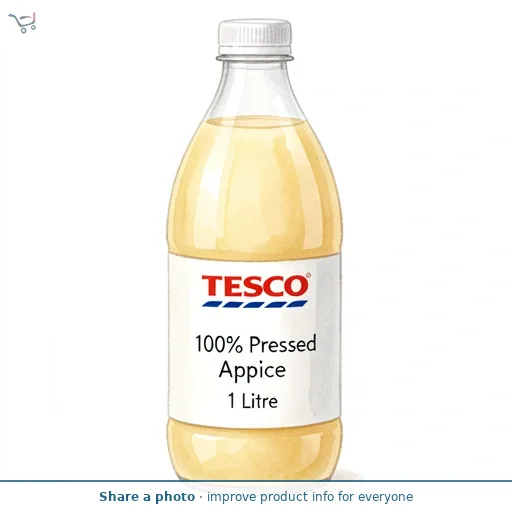Tesco 100% Pressed Apple Juice 1 Litre