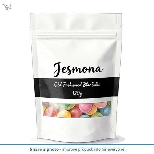Jesmona Old Fashioned Black Bullets 120g