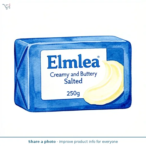 Elmlea Creamy and Buttery Salted Blended Butter 250g