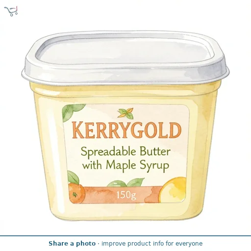 Kerrygold Spreadable Butter with Maple  Syrup 150g