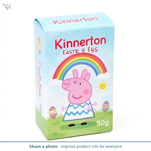 Kinnerton Peppa Pig Easter Egg 50g