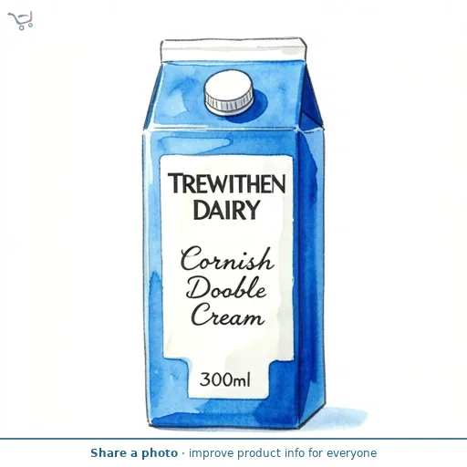 TREWITHEN DAIRY Cornish Double Cream 300ml