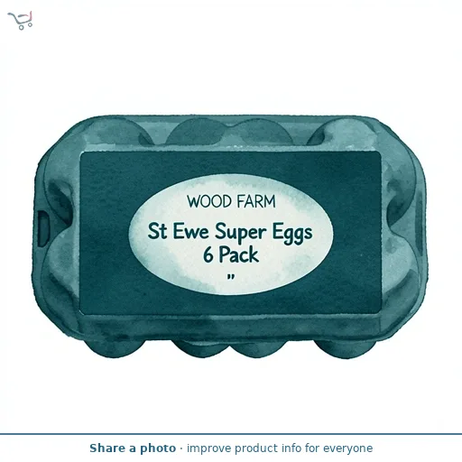 St. Ewe Free Range Super Eggs x6 288g
