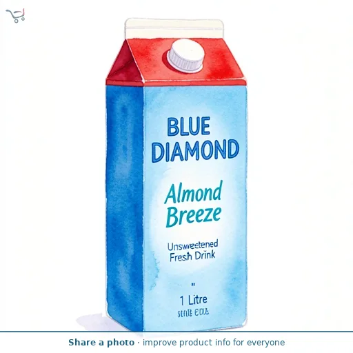 Almond Breeze Unsweetened Fresh Drink 1 Litre