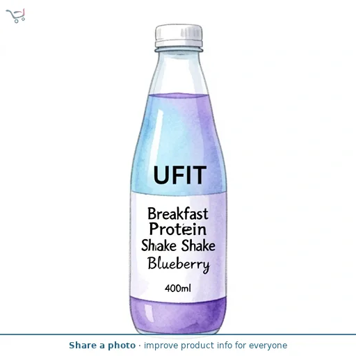 Ufit Blueberry Brekkie Shake 400ml