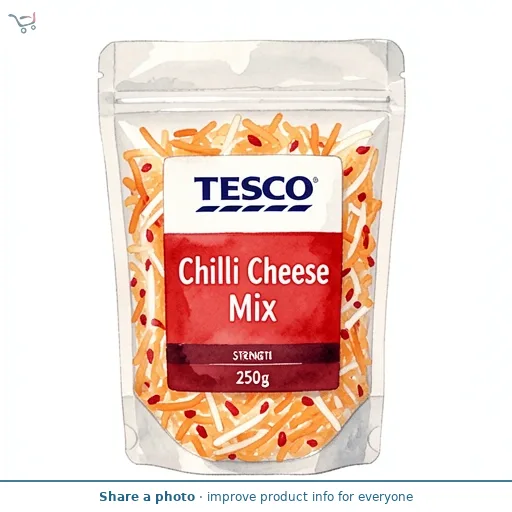 Tesco Chilli Cheese Mix 250g