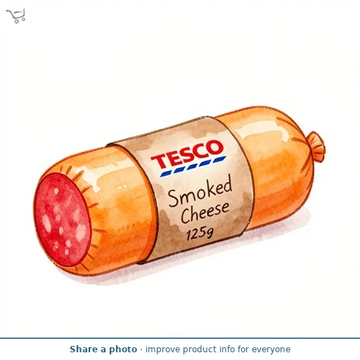 Tesco Smoked Cheese 125G