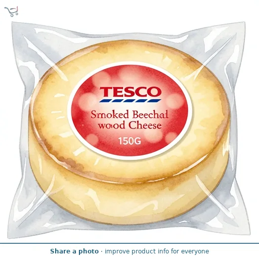 Tesco Smoked Beechwood Cheese 150G