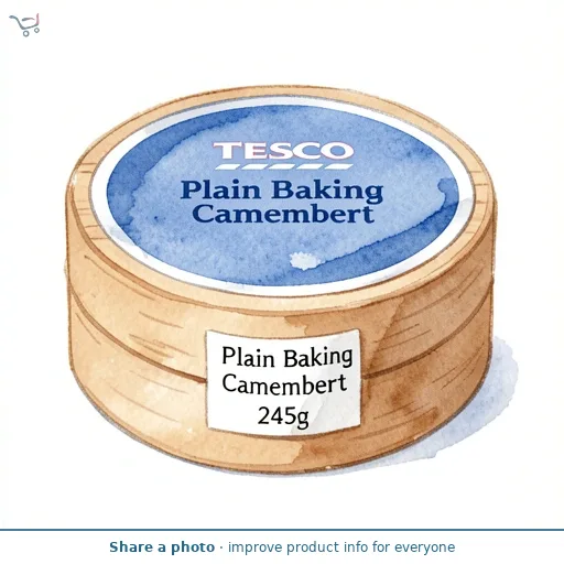 Tesco Plain Baking Camembert 245g