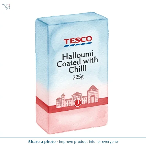 Tesco Halloumi Coated with Chilli 225g
