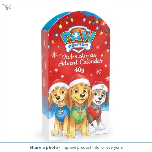 Kinnerton Paw Patrol Christmas Advent Calendar 40g