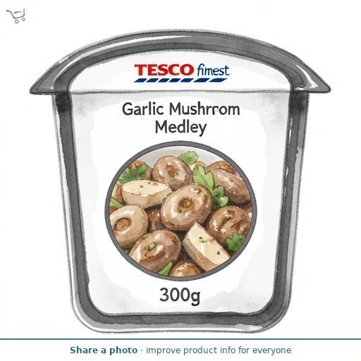 Tesco Finest Garlic Mushroom Medley 300g