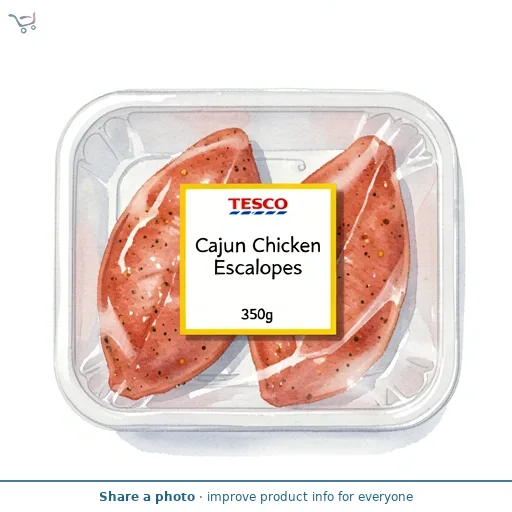 Tesco Cajun Chicken Escalopes 350g