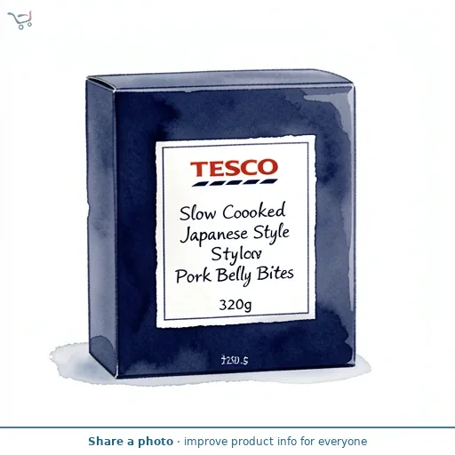 Tesco Slow Cooked Japanese Style Pork Belly Bites 320g