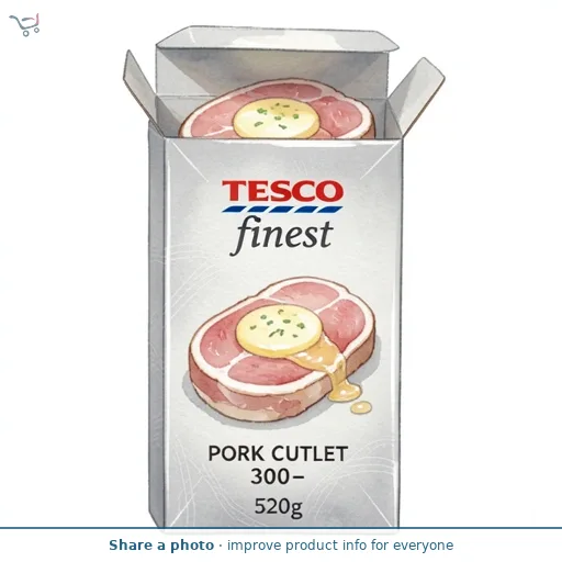 Tesco Finest Pork Cutlet 300-520g