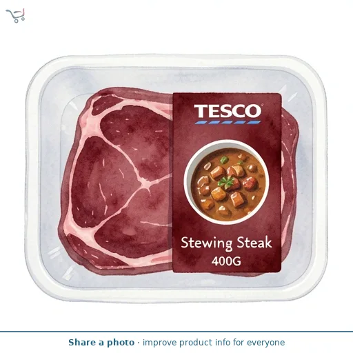Tesco Stewing Steak 400G