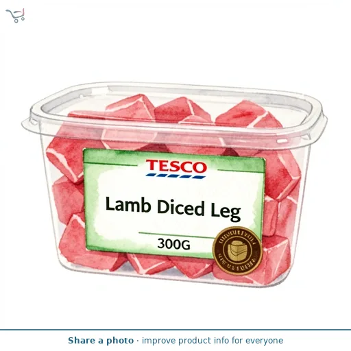 Tesco Lamb Diced Leg 300G
