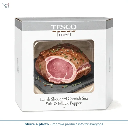 Tesco Finest Lamb Shoulder Cornish Sea Salt & Black Pepper