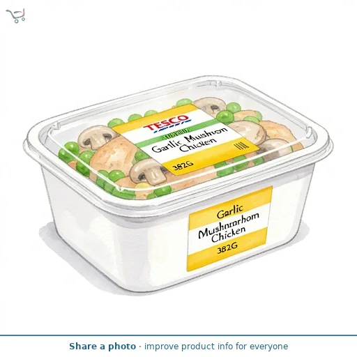 Tesco Garlic Mushroom Chicken 382G