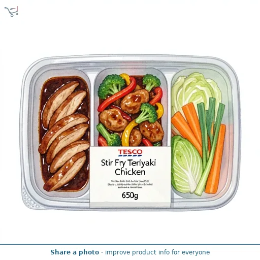 Tesco Stir Fry Teriyaki Chicken 650g