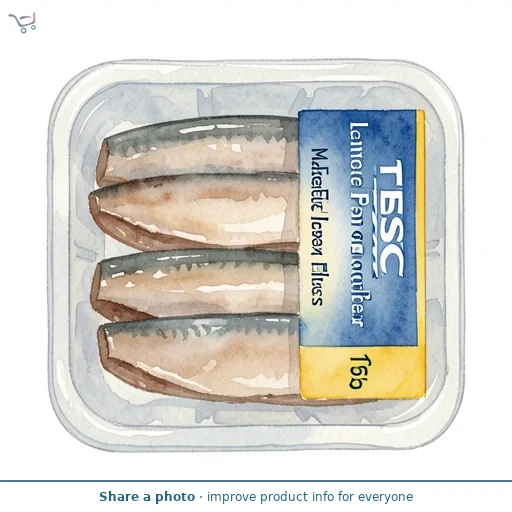 Tesco Lemon and Pepper Mackerel Fillets 165g