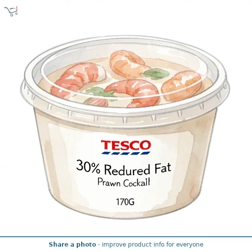 Tesco 30% Reduced Fat Prawn Cocktail 170G