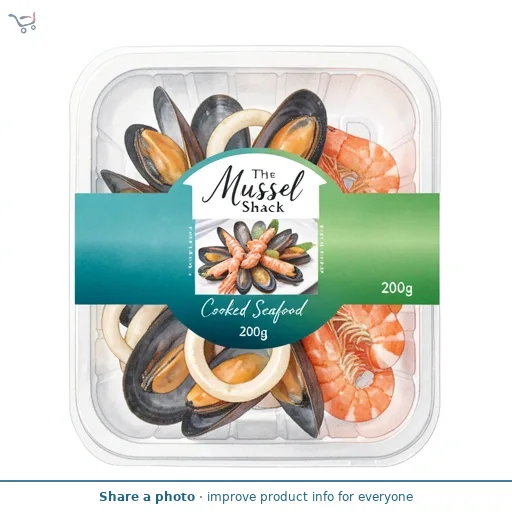 The Mussel Shack Cooked Seafood 200g