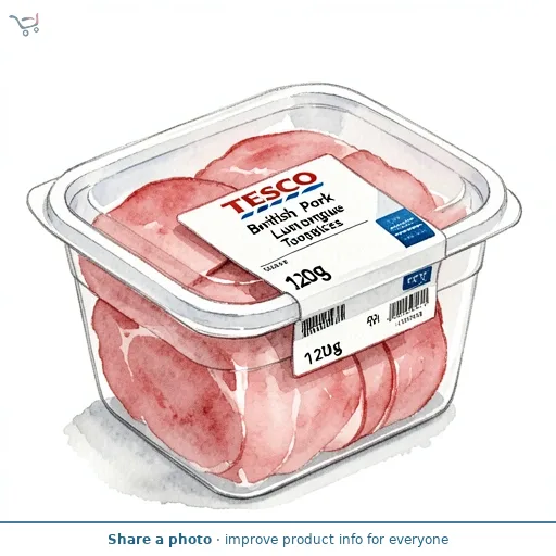 Tesco British Pork Lunch Tongue Slices 120g