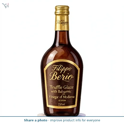 Filippo Berio Truffle Glaze with Balsamic Vinegar of Modena 250ml