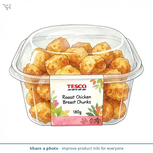 Tesco Katsu Roast Chicken Breast Chunks 180g