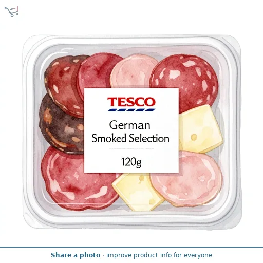 Tesco German Smoked Selection 120g