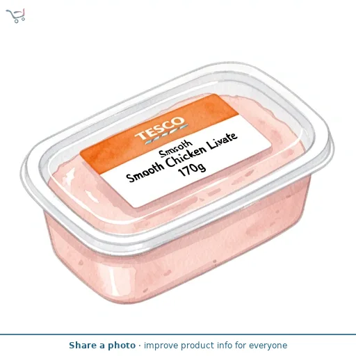 Tesco Smooth Chicken Liver Pate 170g