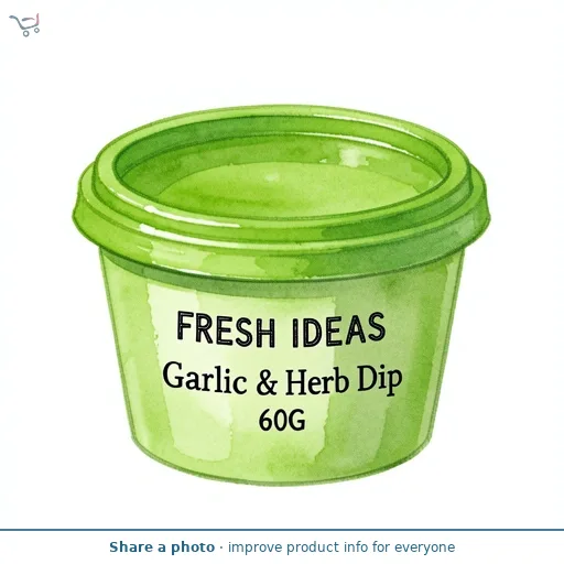 Fresh Ideas Garlic & Herb Dip 60G