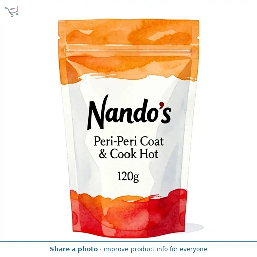 Nando's Peri-Peri Coat & Cook Hot 120g