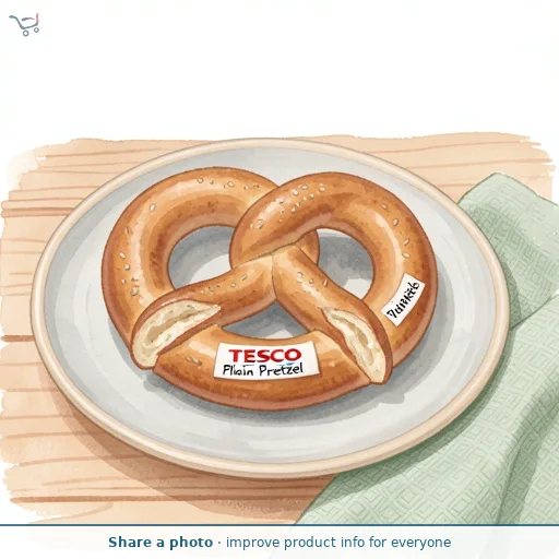 Tesco Plain Pretzel