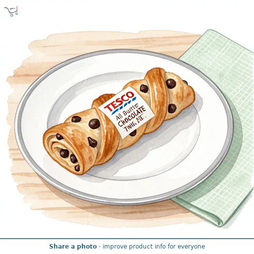 Tesco All Butter Chocolate Twist