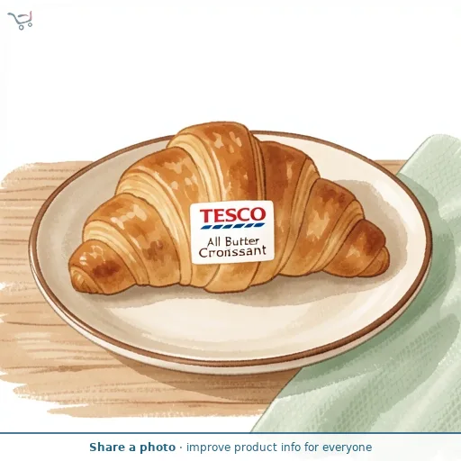 Tesco All Butter Croissant
