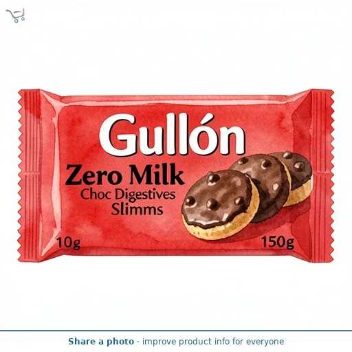 Gullón Zero Milk Choc Digestives Slimms 150g
