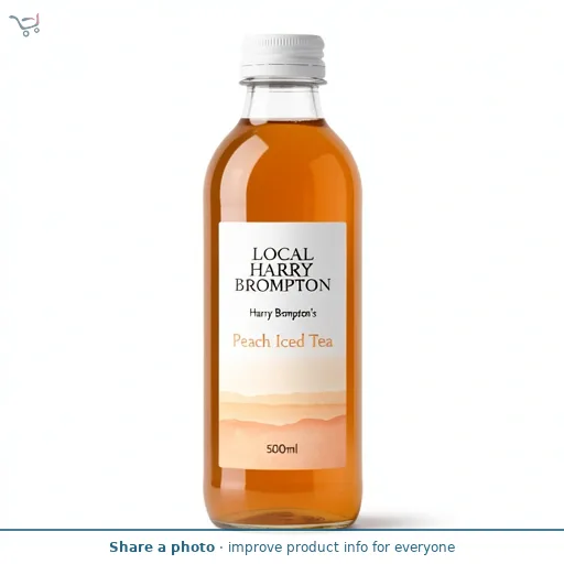 Harry Brompton's Peach Iced Tea 500ml