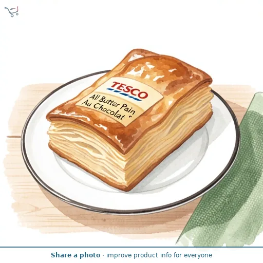 Tesco All Butter Pain Au Chocolat