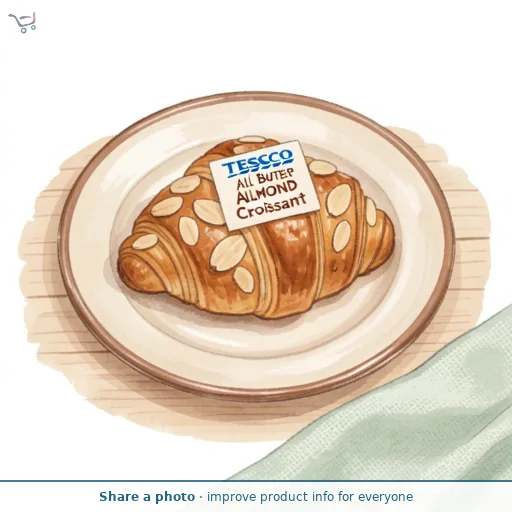 Tesco All Butter Almond Croissant